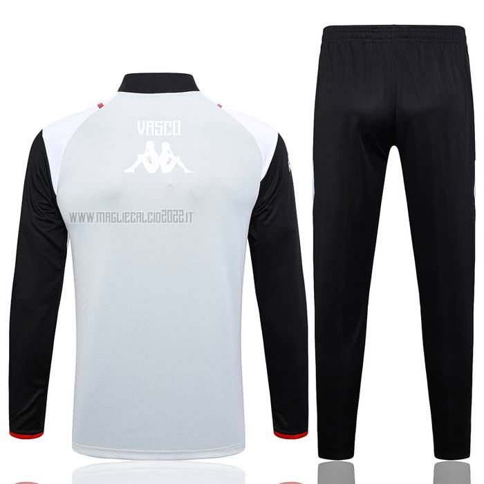 Tuta da Track de Felpa del CR Vasco da Gama 2023-2024 Grigio